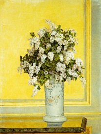 Auguste Hector Cabuzel - Floral Still Life