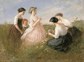 Charles Edouard De Beaumont - The Flower Garland