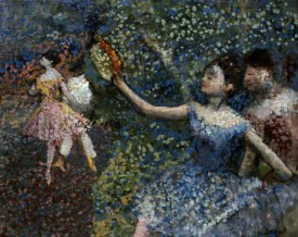 Edgar Degas - Dancer With a Tambourine