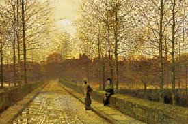 John Atkinson Grimshaw - In The Golden Gloaming