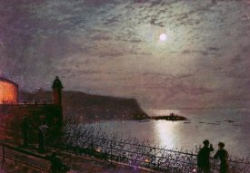 John Atkinson Grimshaw - Scarborough By Moonlight