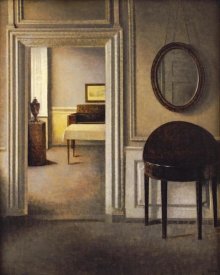 Vilhelm Hammershoi - The Music Room, 30 Strandgade