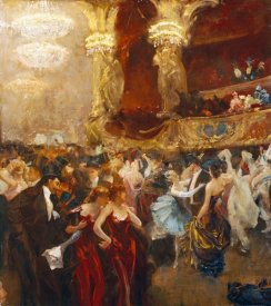 Charles Hermans - The Masked Ball at L'Opera