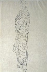 Gustav Klimt - Woman In a Kimono