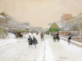 Luigi Loir - Paris In The Snow