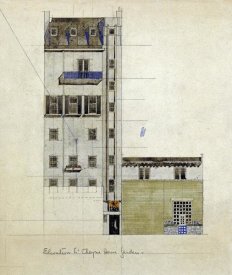 Charles Rennie Mackintosh - London, Elevation of Proposed Studio, 1920