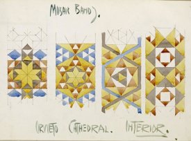 Charles Rennie Mackintosh - Orvieto Cathedral, Mosaic Bands