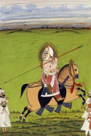 Tara Mewar - Equestrian Portrait of Maharana Jawan Singh