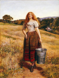 John Everett Millais - The Farmer's Daughter