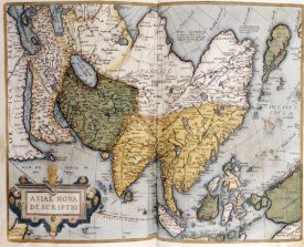 Abraham Ortelius - Asiae Nova Descriptio