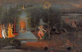 Mir Kalan Oudh - Illustration To The Ramayana