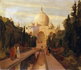 Valentine Cameron Prinsep - The Taj Mahal