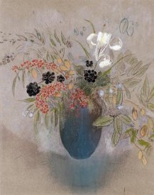 Odilon Redon - Flowers In a Vase. Fleurs Dans Un Vase