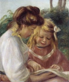 Pierre-Auguste Renoir - The Alphabet, Jean and Gabrielle