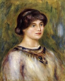 Pierre-Auguste Renoir - Portrait of Marie Lestringuez