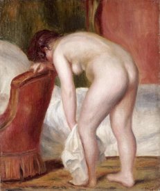 Pierre-Auguste Renoir - Female Nude Drying Herself