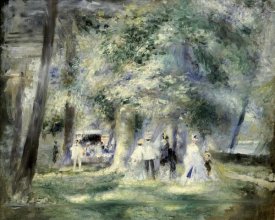 Pierre-Auguste Renoir - In the Park at Saint-Cloud