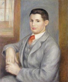Pierre-Auguste Renoir - Young Man with a Red Tie
