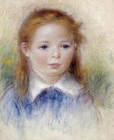 Pierre-Auguste Renoir - Portrait De Fillette