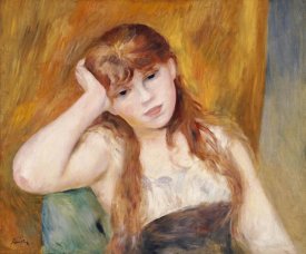 Pierre-Auguste Renoir - Jeune Fille Blonde