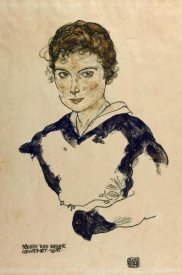 Egon Schiele - Portrait Fraulein Toni Rieger