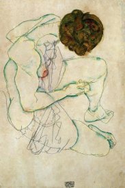 Egon Schiele - Seated Nude Woman