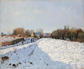 Alfred Sisley - Snow at Argenteuil