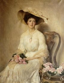 John Henry Frederick Bacon - Portrait of a Lady