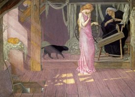 John Dickson Batten - Sleeping Beauty: The Princess Pricks Her Finger