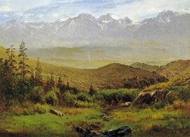 Albert Bierstadt - In The Foothills of The Rockies