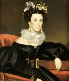 John Blunt - Portrait of a Woman Wearing Fancy Jewelry