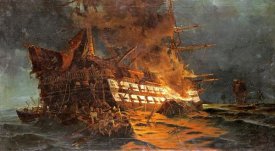 Konstantinos Bolanachi - The Loss of The Ajax Off Cape Janissary