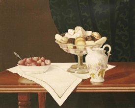 George Cope - Still Life With Sweets and Strawberries