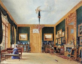 William Henry Hunt - The Green Drawing Room