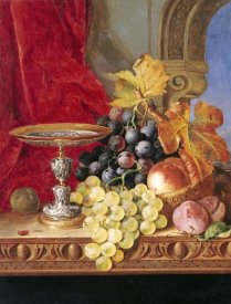 Edward Ladell - Grapes and a Peach