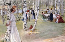 Carl Larsson - Breakfast In The Open
