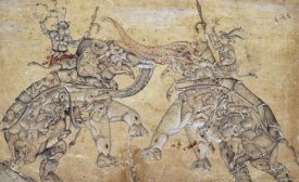 Mughal - Elephants In Combat