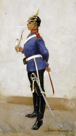 Frederic Remington - Infantry Officer, Full Dress