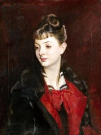 John Singer Sargent - Portrait of Madamoiselle Suzanne Poirson