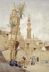 Walter Tyndale - An Arab Street Scene, Cairo