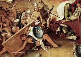 Hieronymus Bosch - Garden of Earthly Delights - Detail #9