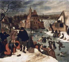 Pieter Bruegel the Younger - Winter Landscape #3