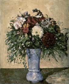 Paul Cezanne - Bouquet In a Blue Vase