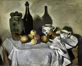 Paul Cezanne - Still Life with Table Utensils