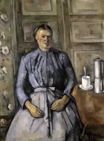 Paul Cezanne - Woman at The Cafeteria