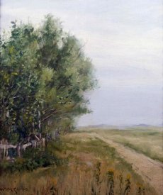 William Merritt Chase - Country Lane