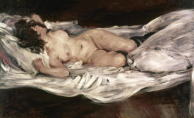 Lovis Corinth - Recumbent Nude