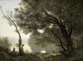 Jean-Baptiste-Camille Corot - Souvenir of Mortefontaine