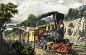 Currier and Ives - Express Train