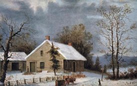 Currier and Ives - Winter Wood